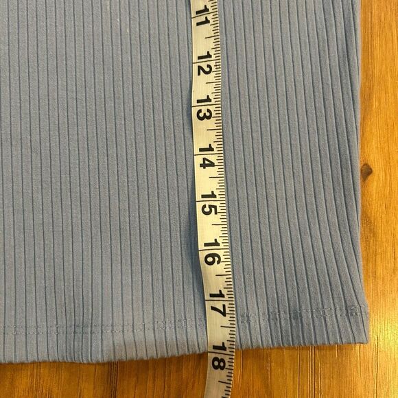 Forever 21 Small Blue “Parisienne” Long Sleeve Top - Picture 7 of 8